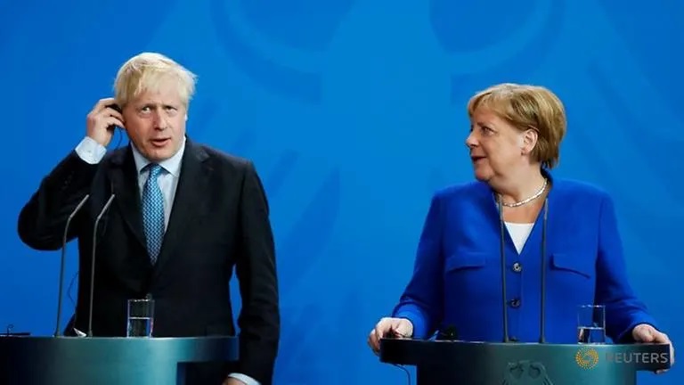 UK would leave the EU on Australia terms if no deal reached, Johnson tells Merkel