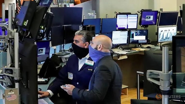 Wall Street gains on strong services sector data, China-led recovery hopes