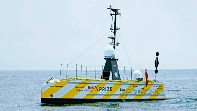 Robot boat completes three-week Atlantic mission
