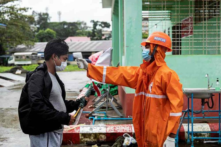 Myanmar reports biggest daily rise in virus infections