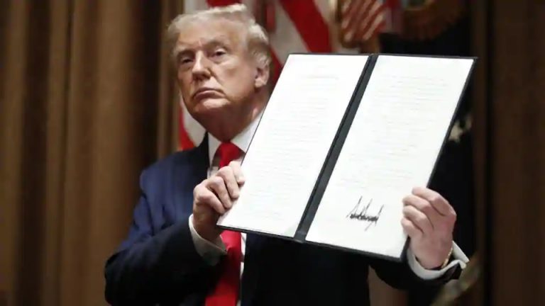 Donald Trump bars US government agencies from outsourcing to foreign workers