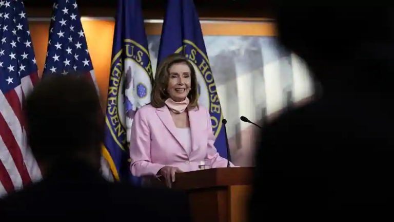 ‘Ignore’ Trump, Pelosi says, as House debates postal funds