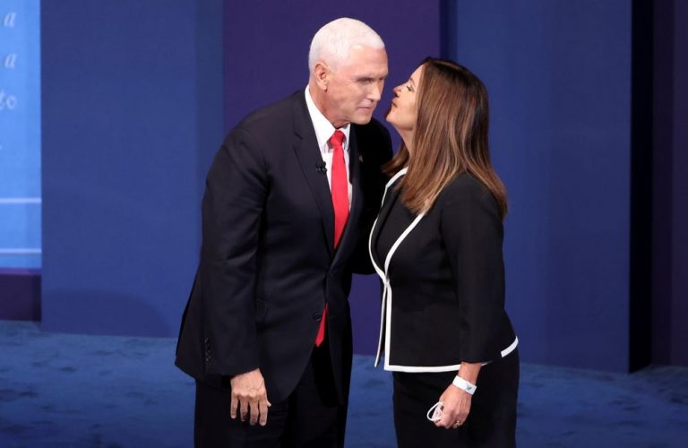 With Trump ailing, a steady Pence tries to keep the campaign afloat