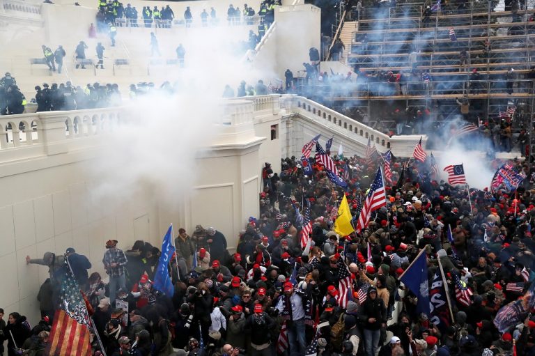 Capitol police officer dies of injuries in riot by Trump supporters
