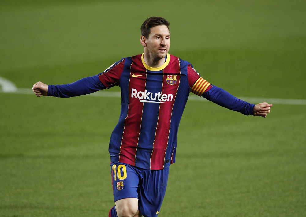 Messi double powers Barca to big win over Getafe