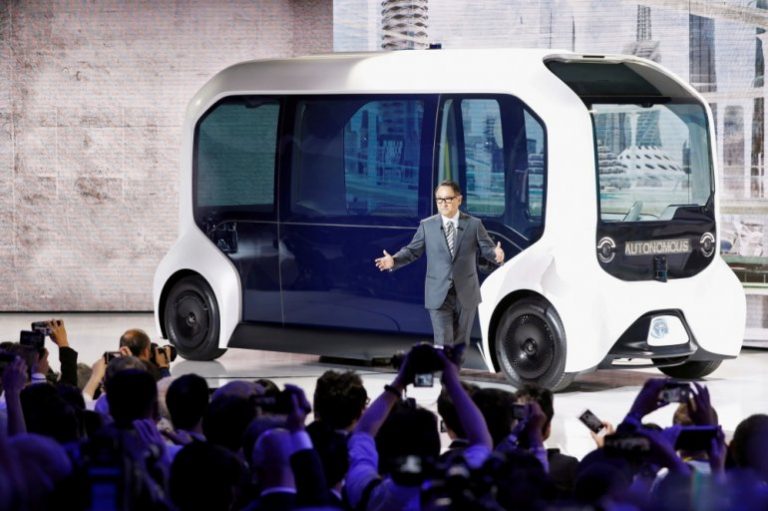 Toyota halts all self-driving e-Palette vehicles after Olympic village accident