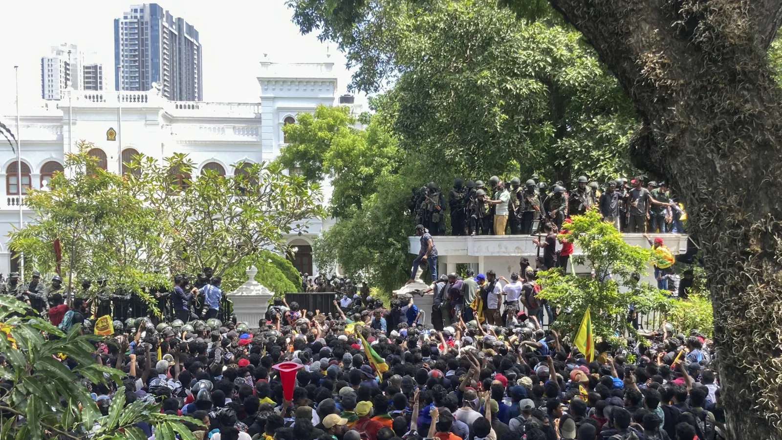 Sri Lankans to protest against Wickremesinghe’s bid for president