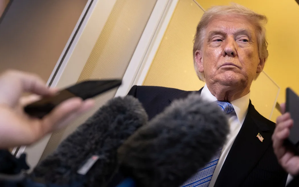 Trump says Iran deal ‘largely negotiated’, dispute over strait reopening