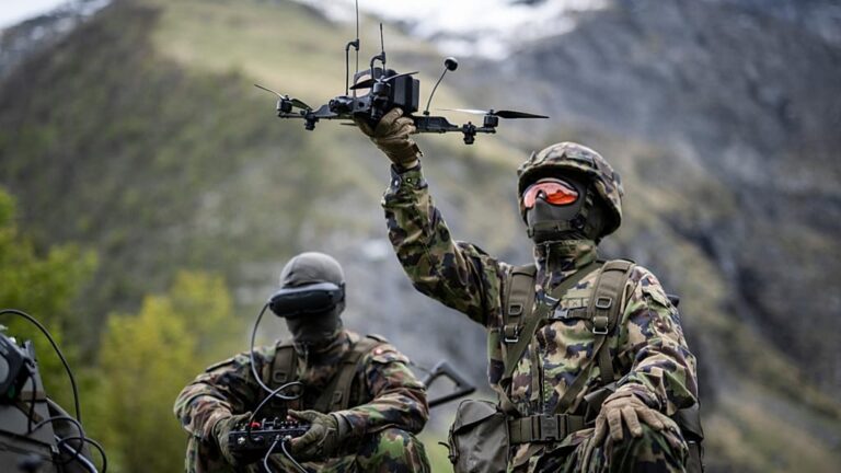 Switzerland steps up drone defences amid European rearmament