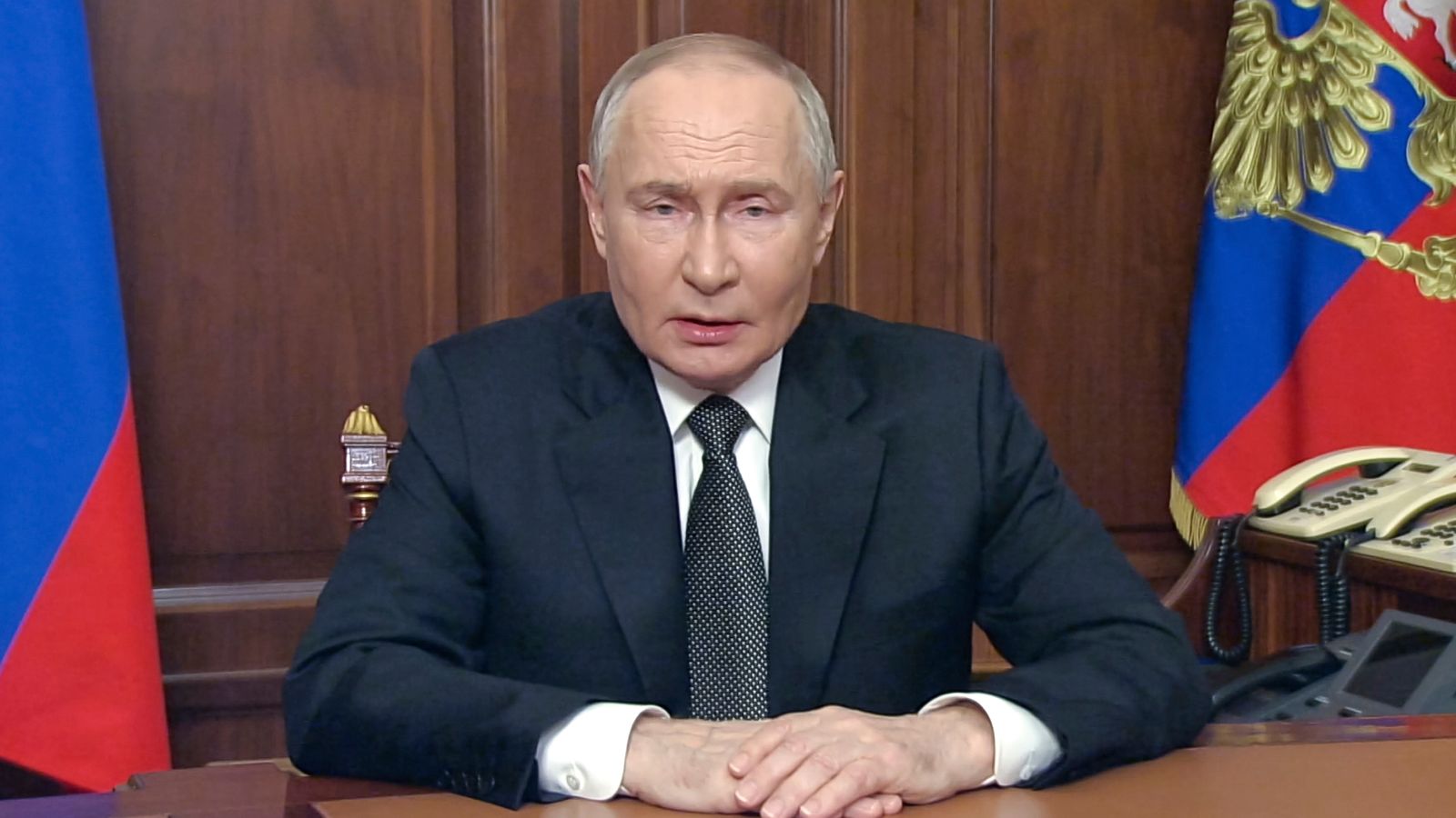 Putin says the world is living through a dangerous moment, warns West not to escalate